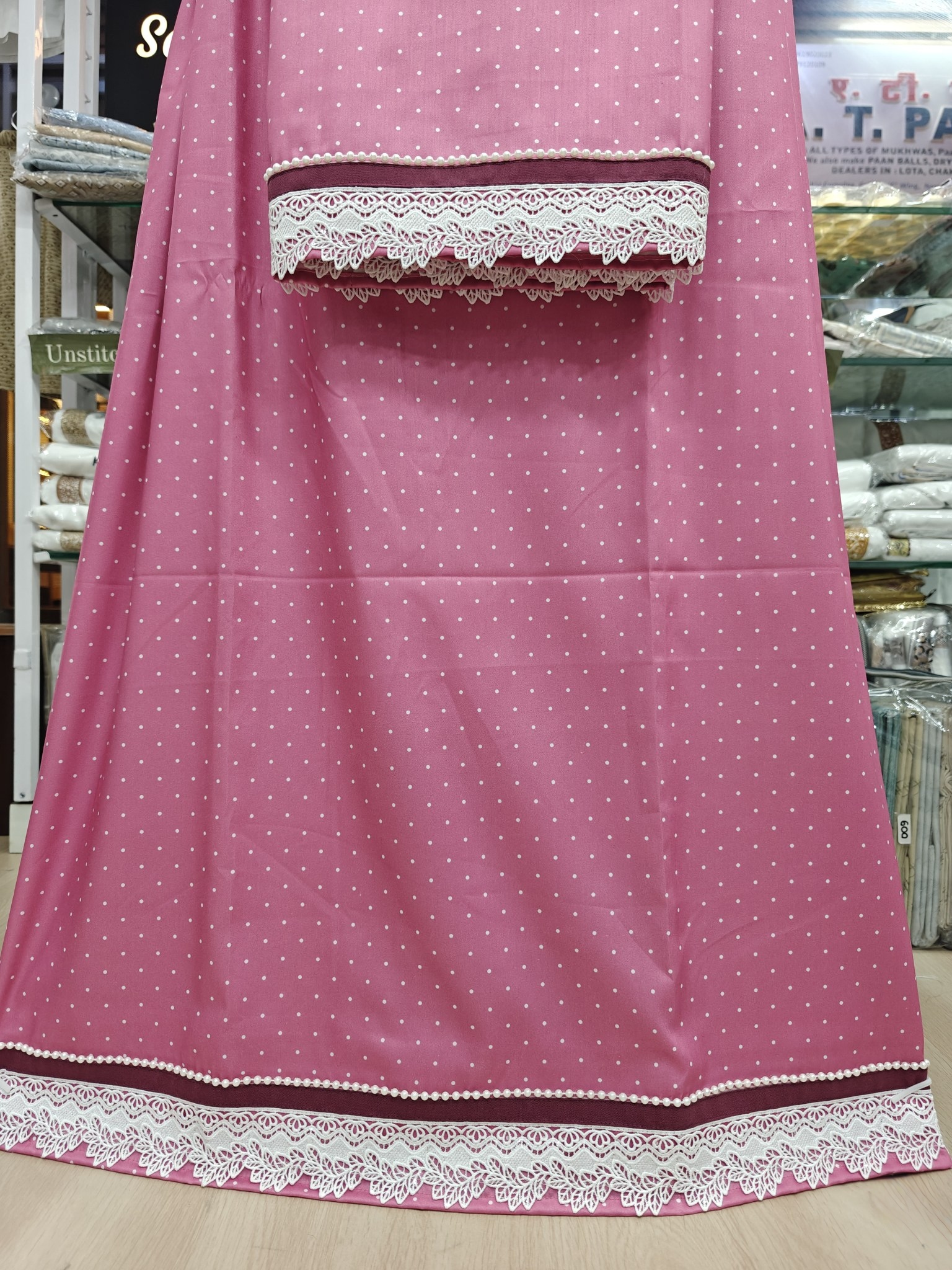  Pink, Printed Fabric Rida 